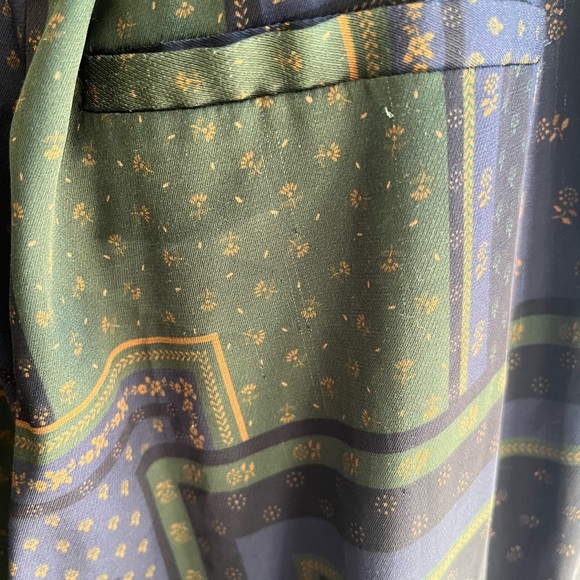 VERONICA BEARD Sparrow Geo Ed Crepe Pants Size 2 - Picture 7 of 7